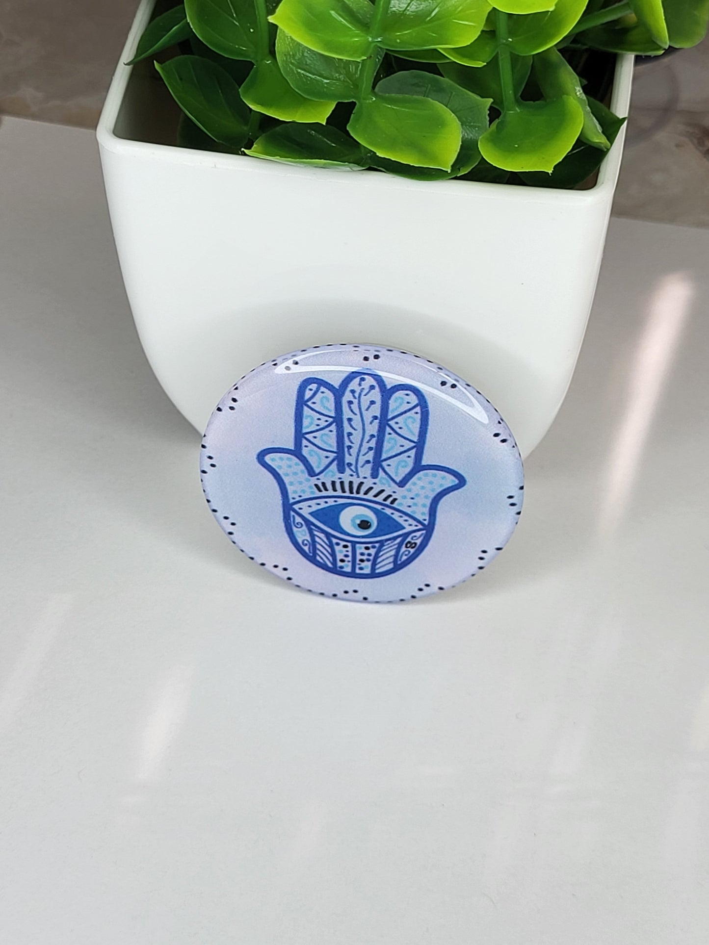 Evil Eye Phone Grip| iPhone Samsung Holder| Bridesmaid| Energy| Gift for Her| Mother's Day| Phone Accessories