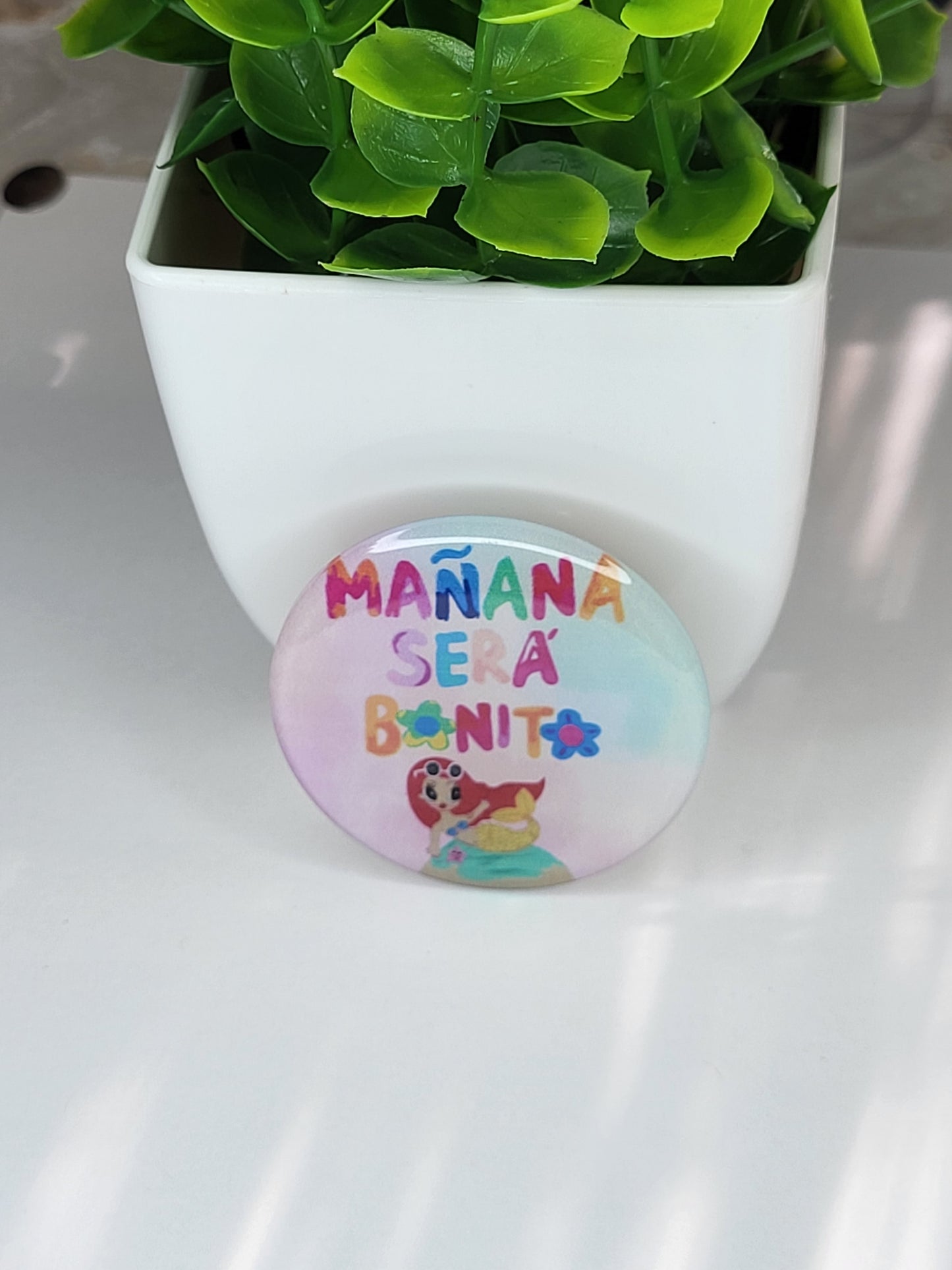 Manana Sera Bonito| Phone Grip| iPhone Samsung Holder| Bridesmaid| Karol G Quote| Gift for Her| Mother's Day| Phone Accessories