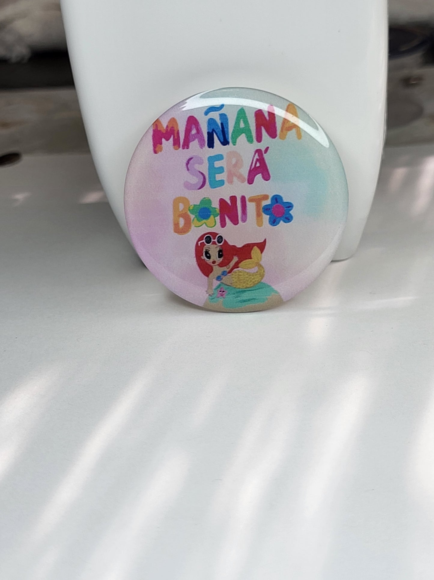 Manana Sera Bonito| Phone Grip| iPhone Samsung Holder| Bridesmaid| Karol G Quote| Gift for Her| Mother's Day| Phone Accessories