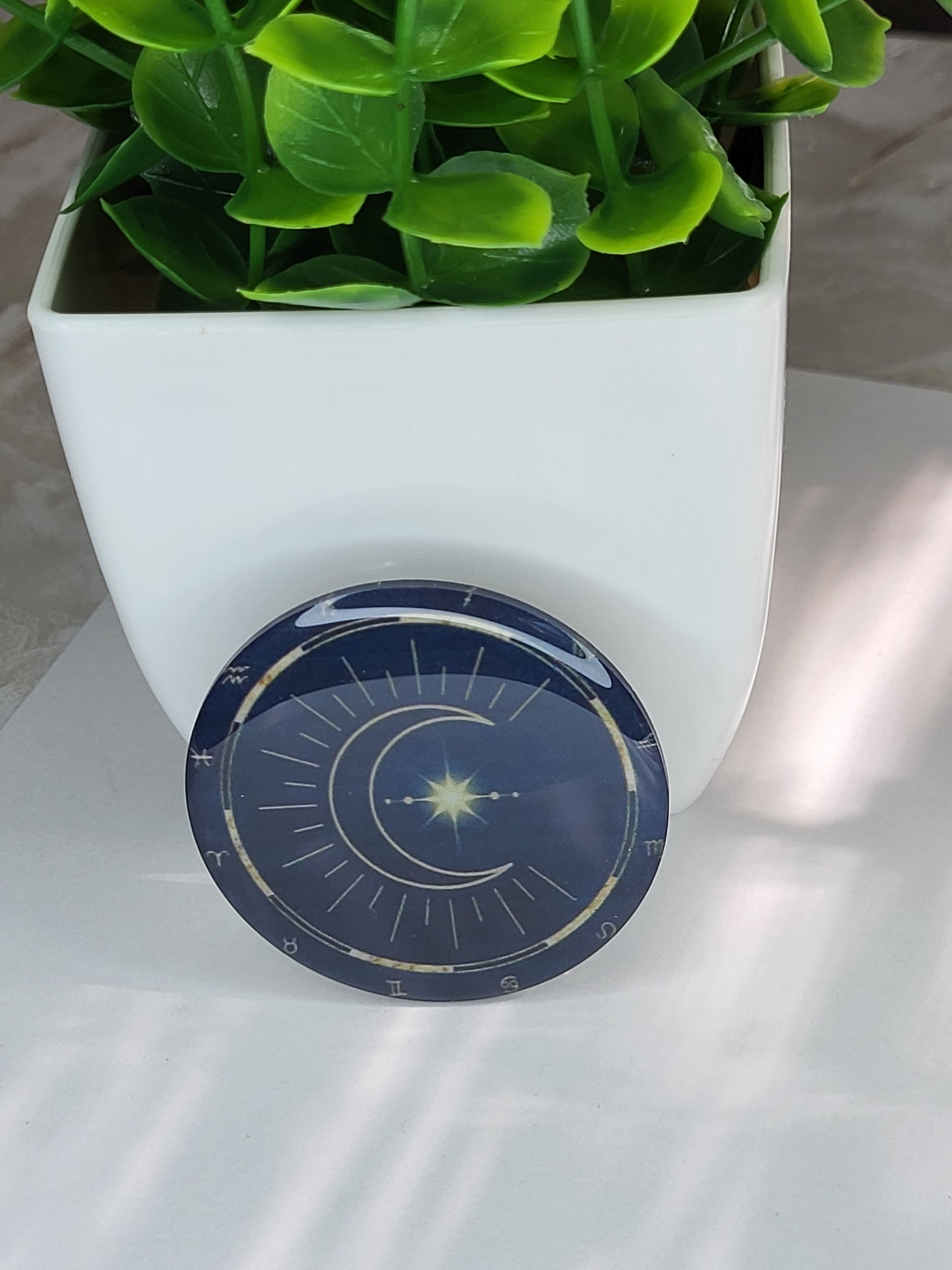 Zodiac Signs Phone Grip| iPhone Samsung Holder| Bridesmaid| Energy| Moon and Stars |Gift for Her| Mother's Day| Phone Accessories