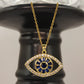 Blue Eye of Defense Necklace